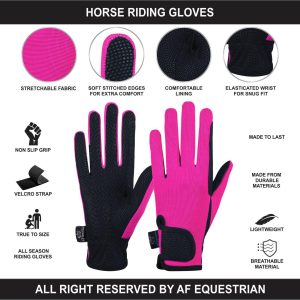 Pink 4 Way Gloves