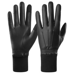 Ladies Thermal Winter Horse Riding Gloves Synthetic Leather Thinsulate Lined