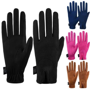Ladies Amara Horse Riding Gloves Dublin Track Cotton